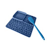 Pets Licking Mat Pad For Silicone for Treats (with a Spatula) - Blue